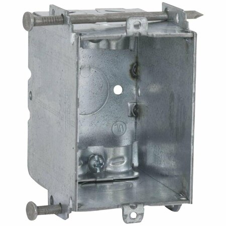 SOUTHWIRE Electrical Box, Wall Box, 1 Gangs, Steel G602-NOR-UPC